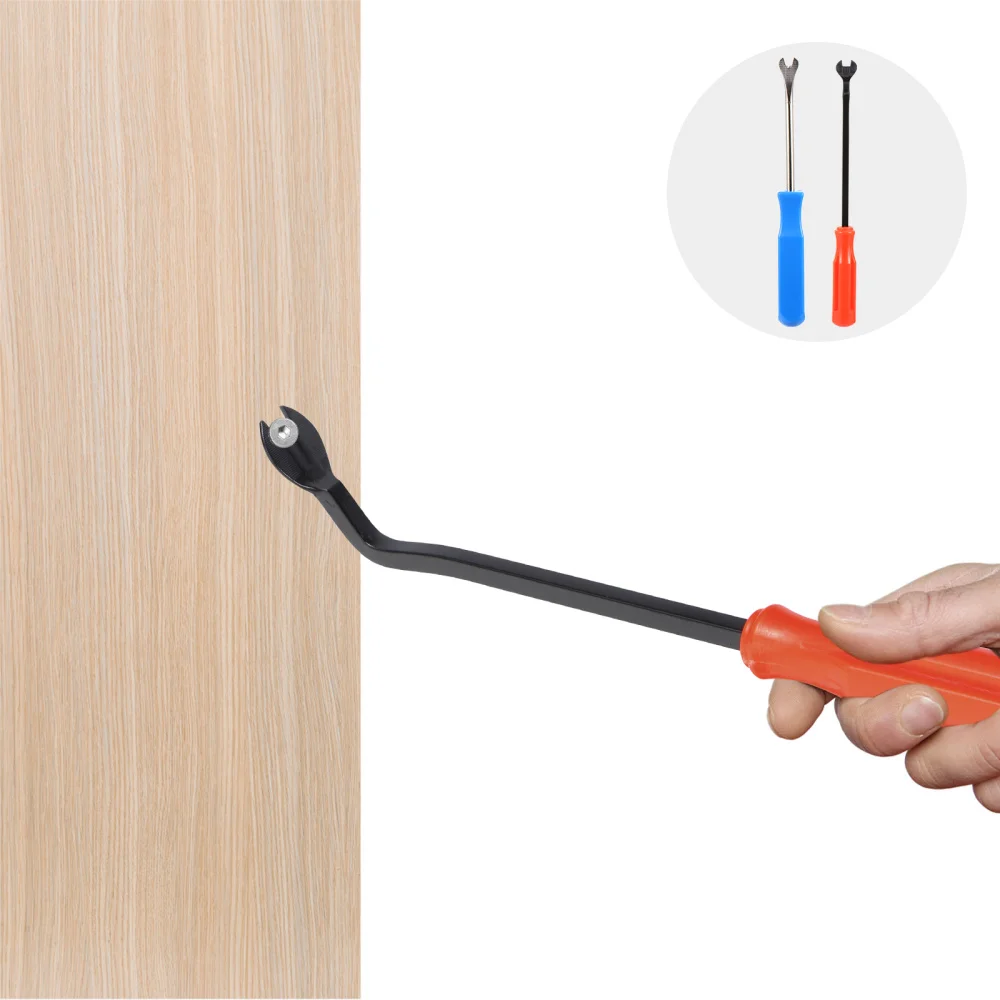 

Tools Auto Kit Trim Removal Tool Pry Car Nail Remover Clip Installer Roofing Repair Puller Fastener Panels Combo Upholstery