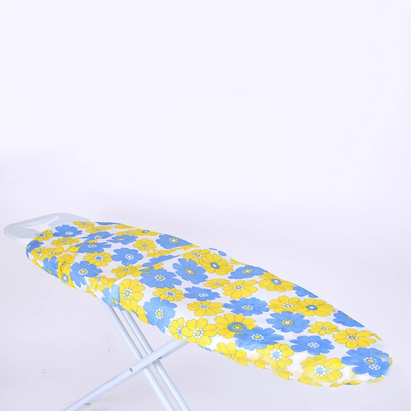 

140*50cm Ironing Board Cover Flower Print Fabric Iron Protective Cover Ultra Thick Heat Retaining Felt For Home Clothes