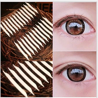 

11pairs Double Eyelid Sticker Tape invisible double eyelid tape magic eyelid stickers double sided strip adhesive Stretch object