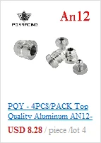 Штыревой AN6 до 1/2 NPT 1/4 NPT 3/8NPT M10* 1,5 M20* 1,5 прямой адаптер, фитинг для автоматического шланга, фитинг для мужского масляного охладителя