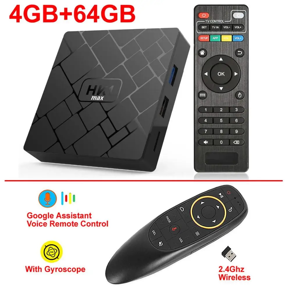4GB 64GB add G10 HK1 MAX Smart tv BOX Android 9,0 RK3318 четырехъядерный процессор 4 ГБ ОЗУ 64 Гб ПЗУ Bluetooth 2,4G 5G двойной wifi USB3.0 3D 4K HDR IP tv телеприставка - Цвет: 4GB 64GB add G10
