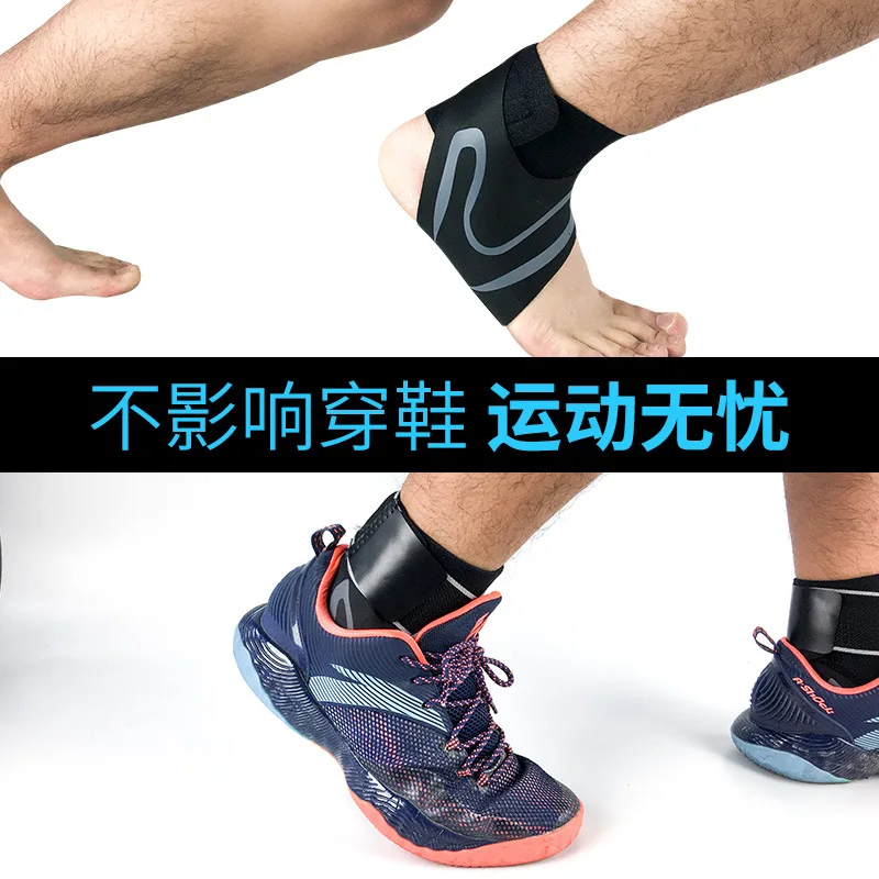 

Neoprene Compression Basketball Ankle Protector Anti Sprain Soccer Ankle Brace Support Strap Bandage Wrap Fitness Foot