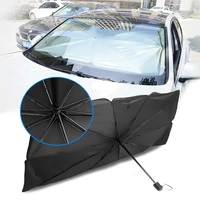 79x145 car sun shade auto front window sunshade covers protector interior windshield protection accessories foldable umbrella