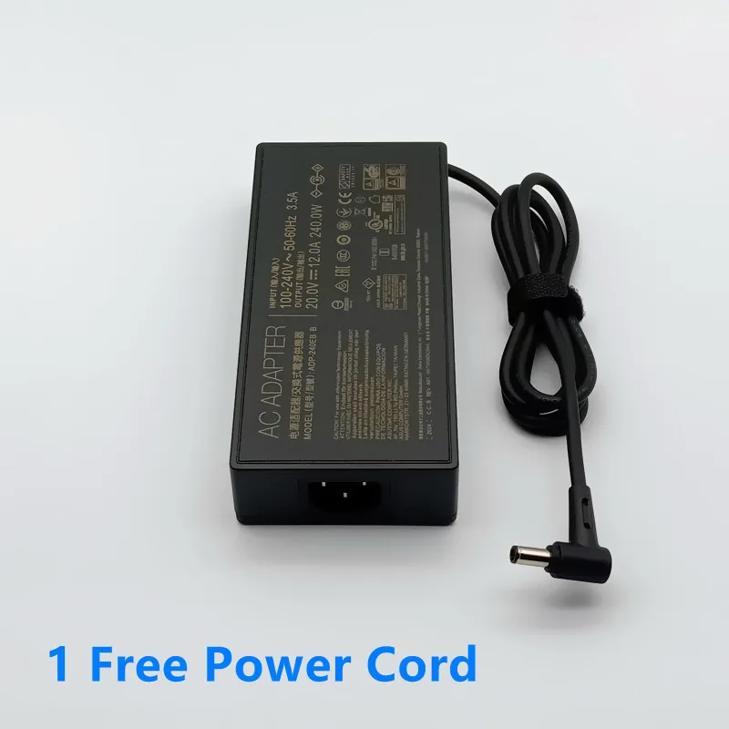 Оригинальные 20V 12A 240W ADP-240EB B AC Питание адаптер Зарядное устройство для ASUS G733QS ROG 15