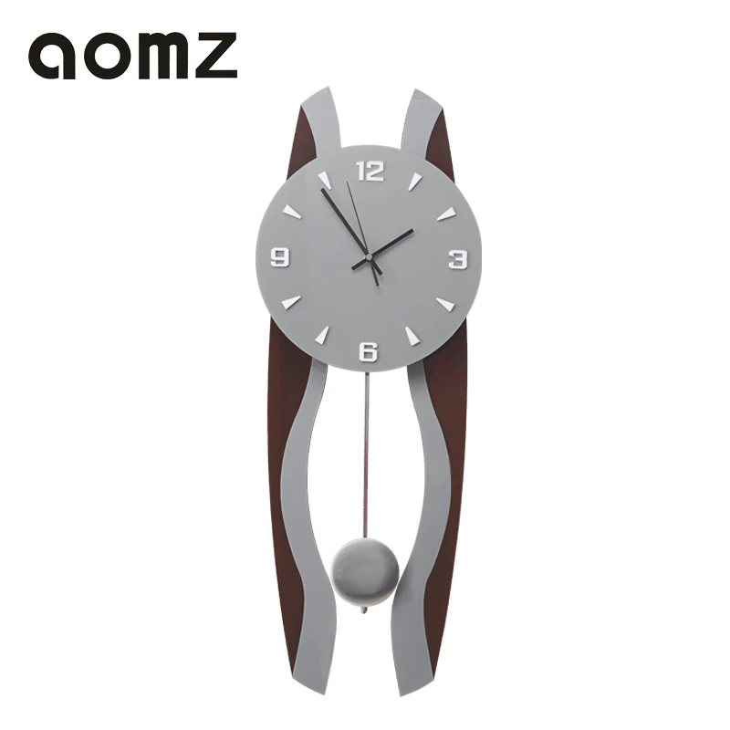 Креативные Часы в Остине гостиная современные большие маятниковые часы простые