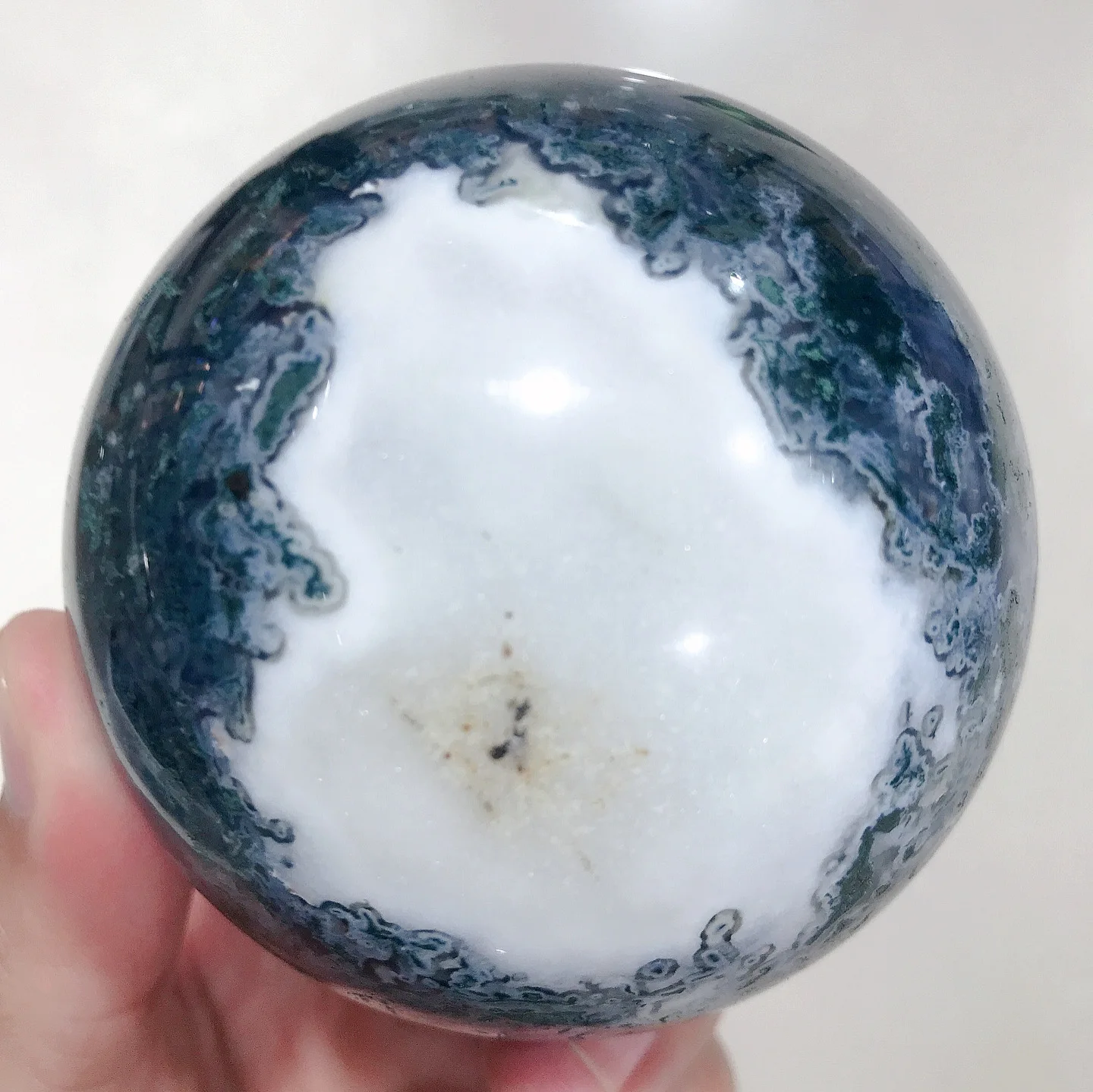 

5.5-8cm Incio natural moos gata bola reiki cura decorao do quarto, decorao de casa, mobilirio de aqurio