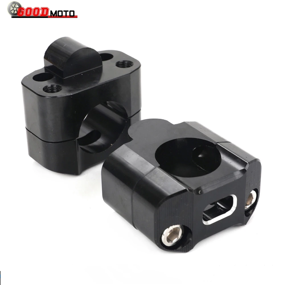 Крепление-адаптер для мотоциклетной ручки 7/8 - 1 1/8 универсальные Твердые