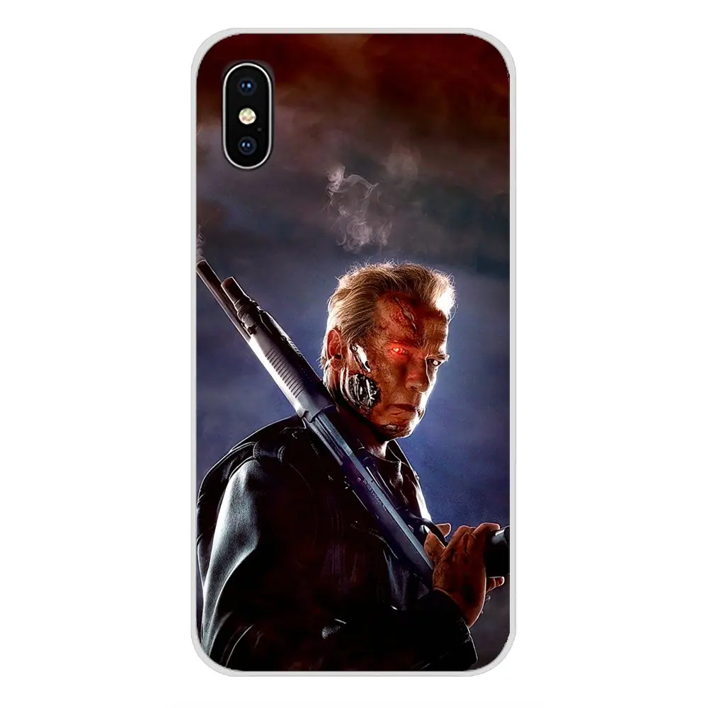 Silicone Phone Shell Cases For Xiaomi Mi4 Mi5 Mi5S Mi6 Mi A1 A2 5X 6X 8 9 Lite SE Pro Max Mix 2 3 2S Fashoin Movie Terminator | Мобильные
