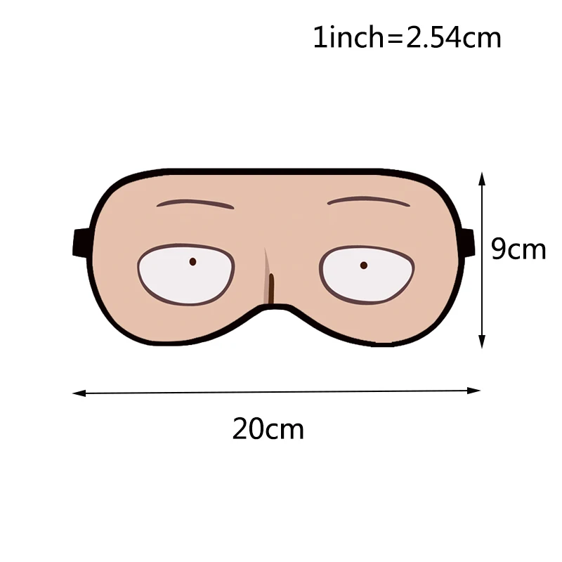 

Cossky Saitama Eyemask 3D Printed Cartoon Anime Eyemask Cosplay Props