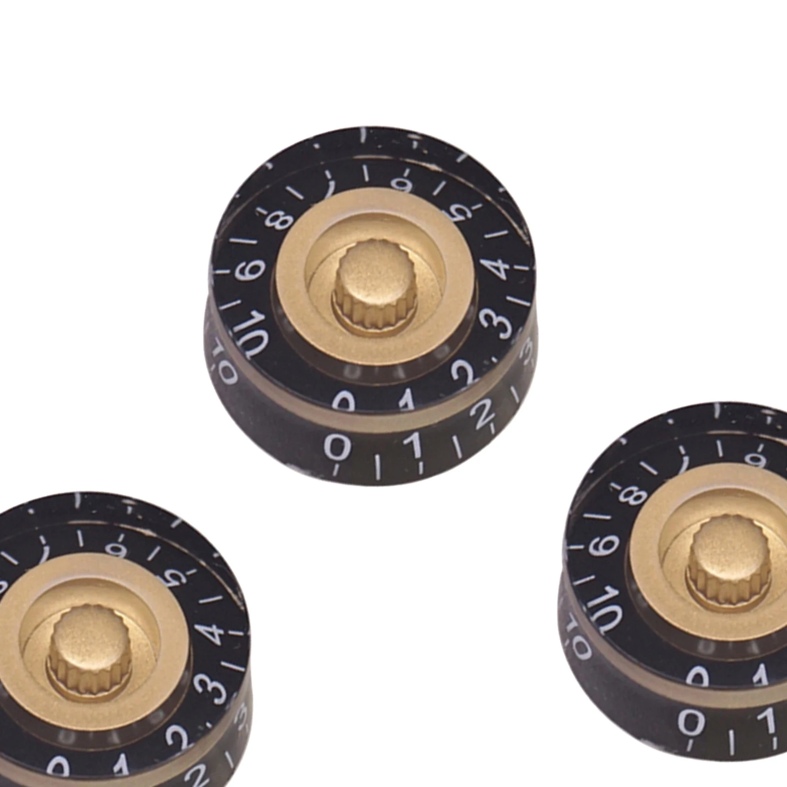 

4PC/SET ELECTRIC GUITAR SPEED CONTROL KNOB TOP HAT FOR PARTS ACCESSORIES
