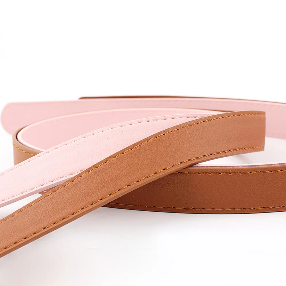 

Women's Silver Square Buckle Belt Student Ladies Wild Jeans Decoration Waistband BLTYN0362