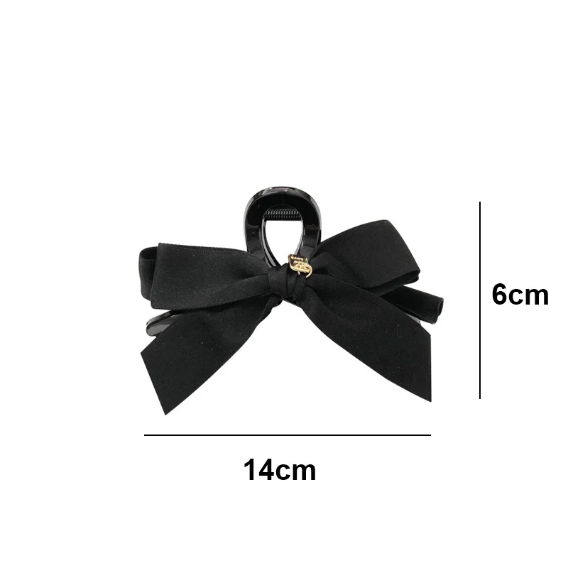 Новые женские элегантные заколки для волос с бантом девочек большие заколка