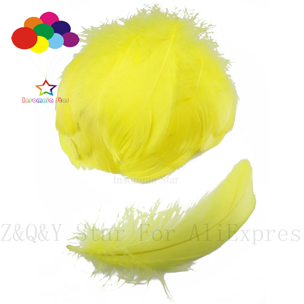 

50-100 натуральные гусиные перья, плавающие в 5-12 см