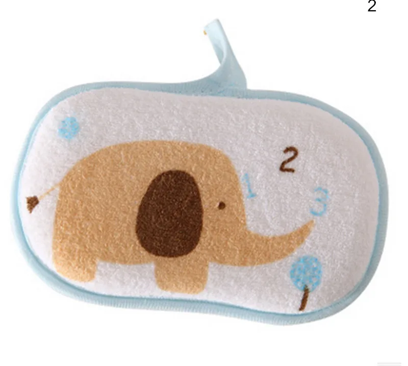 Accesorios de toalla para beb&eacute; reci&eacute;n nacido, esponja de ba&ntilde;o para frotar, cepillos de ba&ntilde;o para ni&ntilde;o, frotamiento de algod&oacute;n, lavado corporal-1