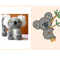 new 12cm 16cm arrival super cute small koala bear plush toys adventure koala doll birthday christmas gift pt024