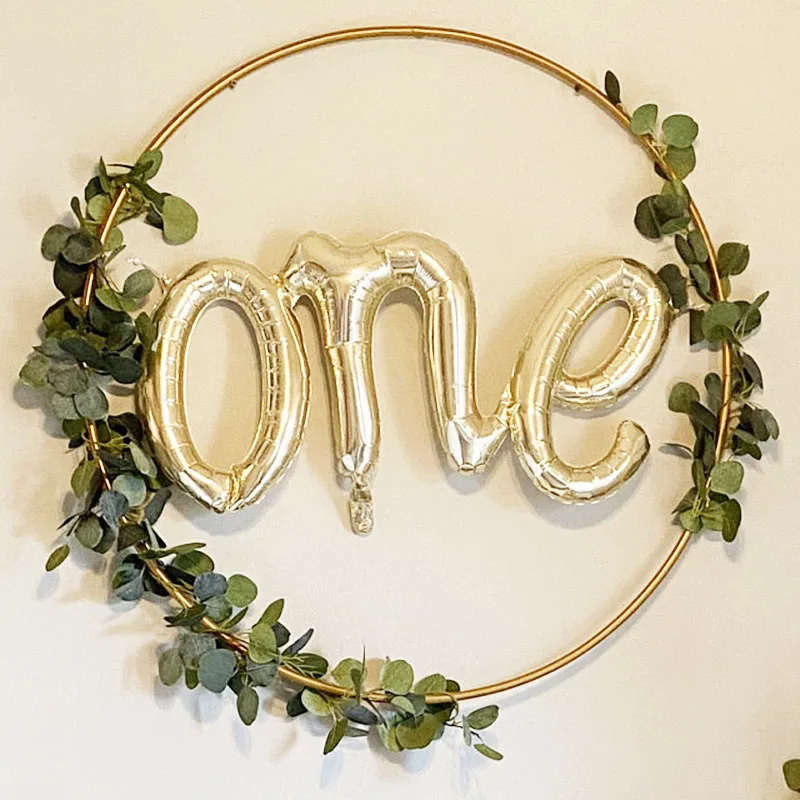 Детские шар Baby Shower Фольга майлара один мальчик девочка Пол раскрыть 1st наряд для