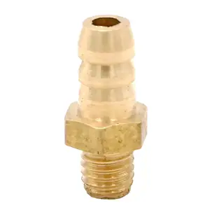 Лот 5 штуцеров для шланга ID 5 мм x M5 Метрическая наружная резьба Латунная муфта сращиватель соединитель фитинг для топлива, газа, воды