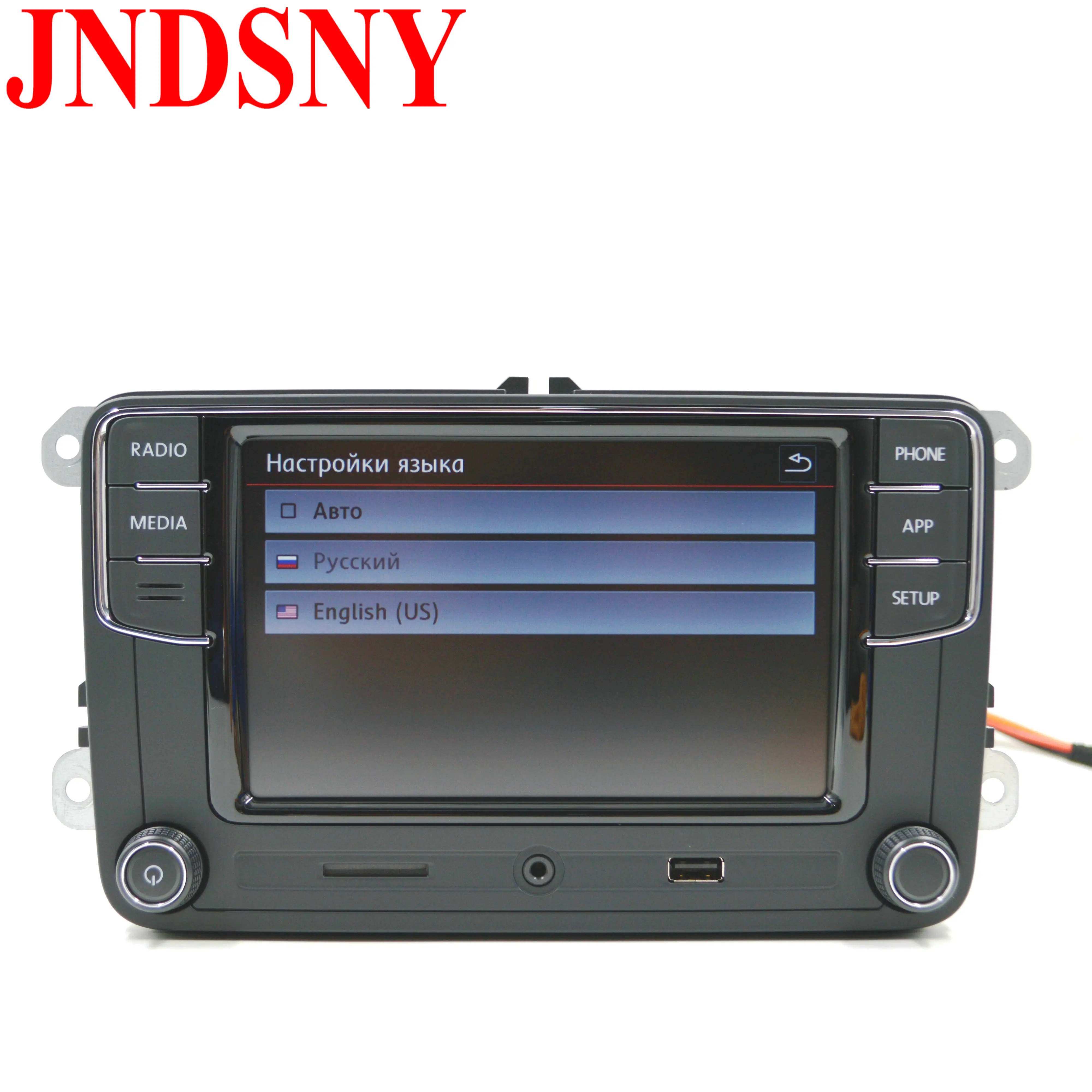 JNDSNY RCD330G CarPlay RCD330 Plus CarPlay Автомагнитола для VW Tiguan Golf 5 6 Jetta MK5 MK6 Passat Polo Touran 6RD 035 187B
