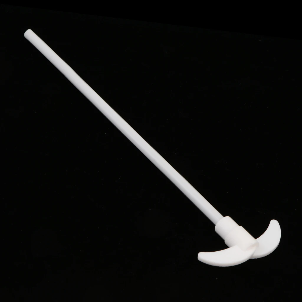 

PTFE Stirrer Mixer Shaft with Foldable Paddles, Stirring Rods for Science Laboratory Experiment