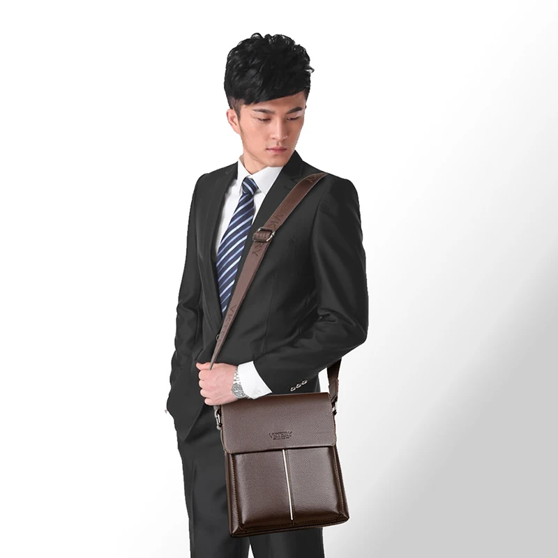 Брендовая мужская сумка на плечо Повседневная деловая сумка-мессенджер портфель
