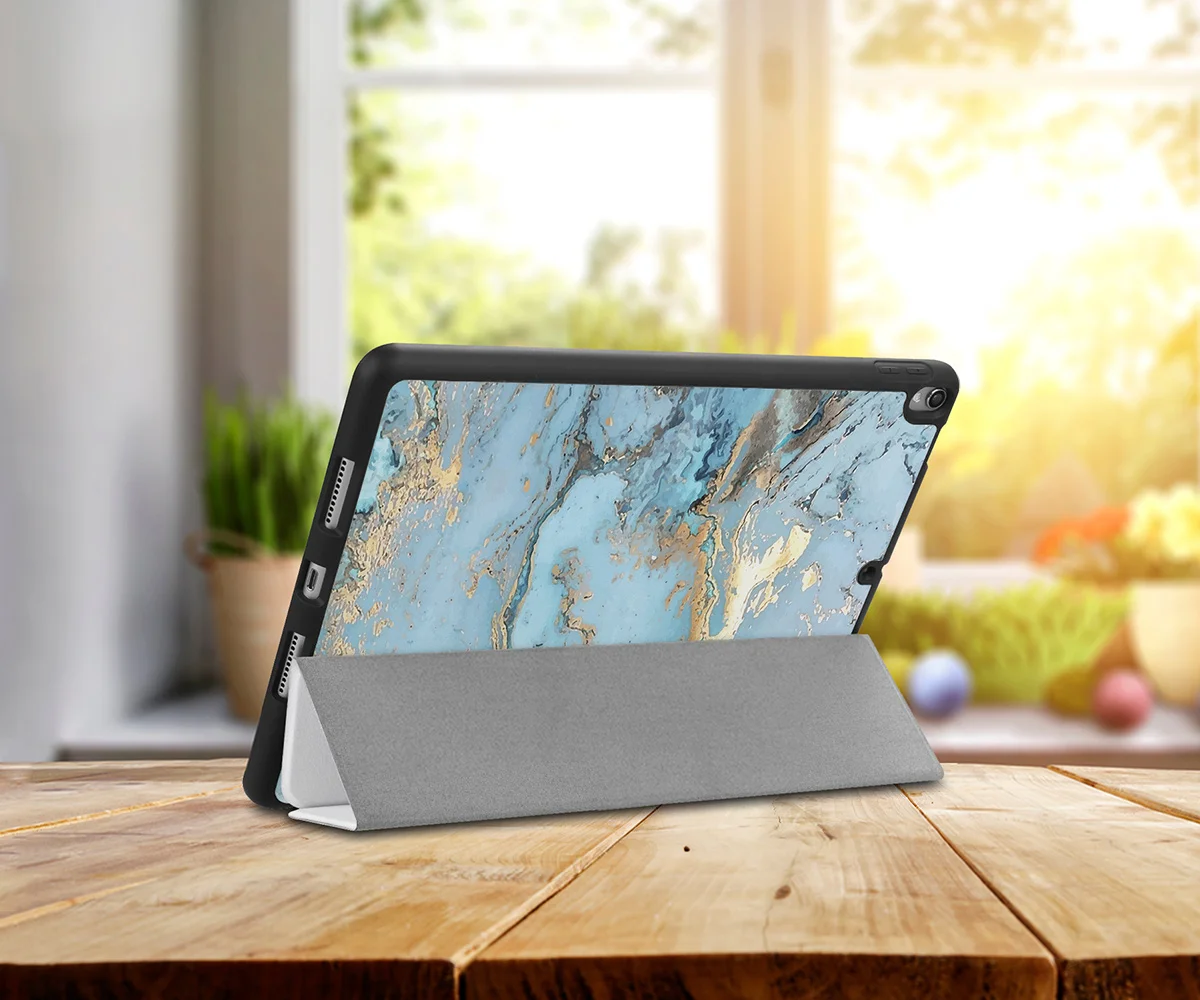 Чехол с рисунком для iPad Mini 4 5 с функцией держателя карандаша+ Функция автоматического сна/пробуждения для iPad Mini 5 с мягкой задней крышкой