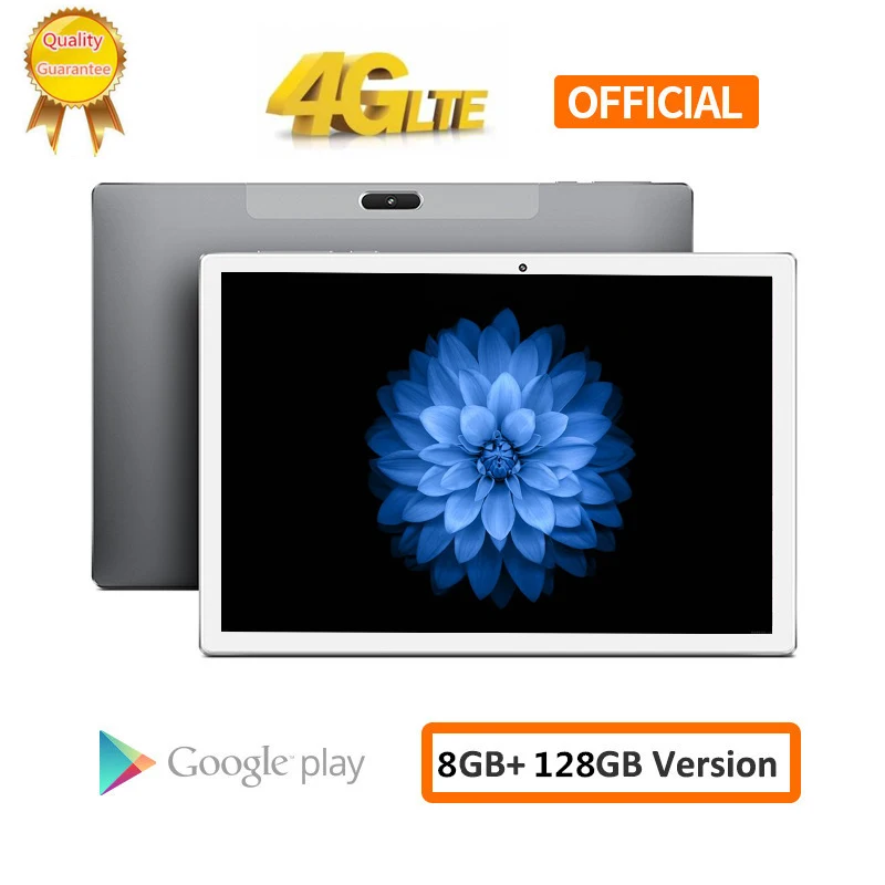 S119 8000 мАч Android 8 0 2.5D экран планшетный ПК 10 1 дюймов 4G LTE телефон ядер ram Гб rom 128 ГБ