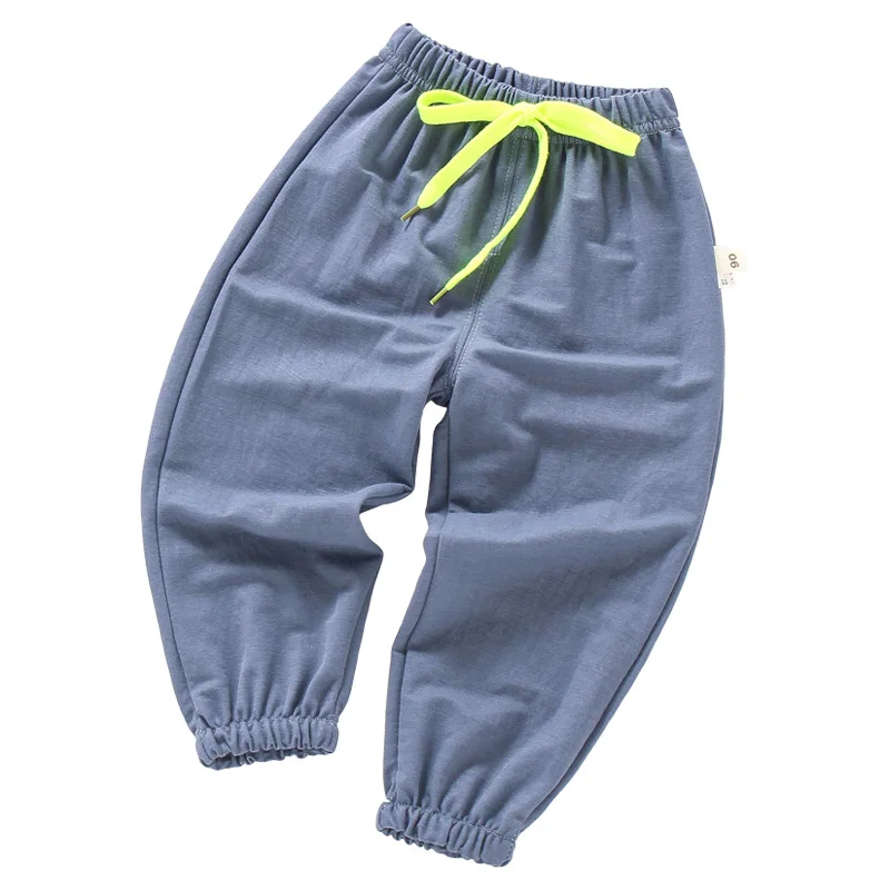 Летние штаны шаровары для младенцев 2020 кондиционера 100% хлопок противомоскитные