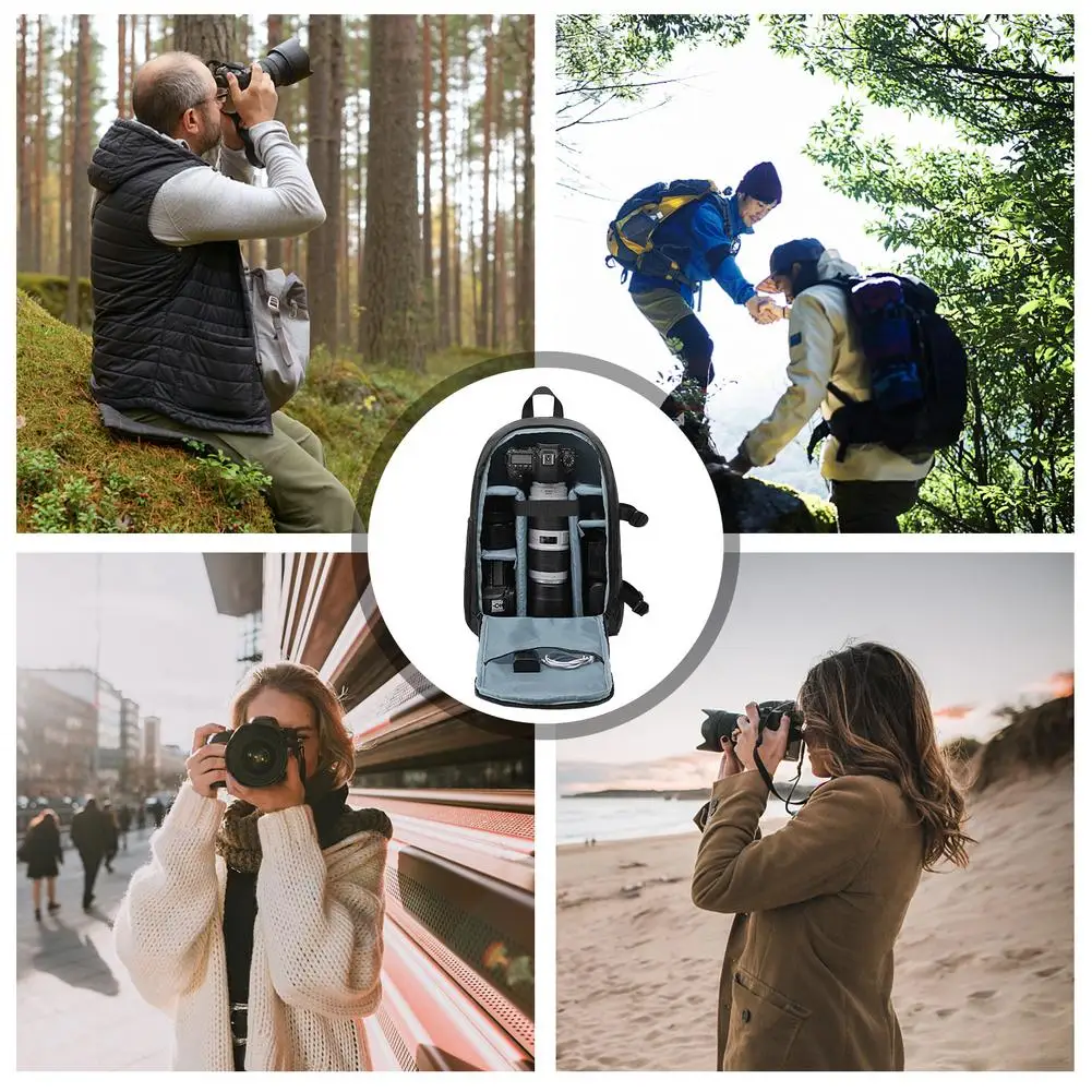 slr camera backpack travel camera bag with laptop compartment scratch resistant waterproof and easy to carry for laptop dji free global shipping