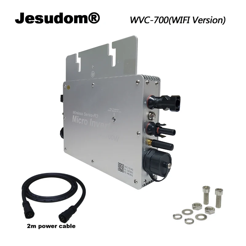Wi-Fi 700 Вт Солнечный чистый синусоидальный инвертор вход DC22V-50V к AC110V220V 50HZ60HZ