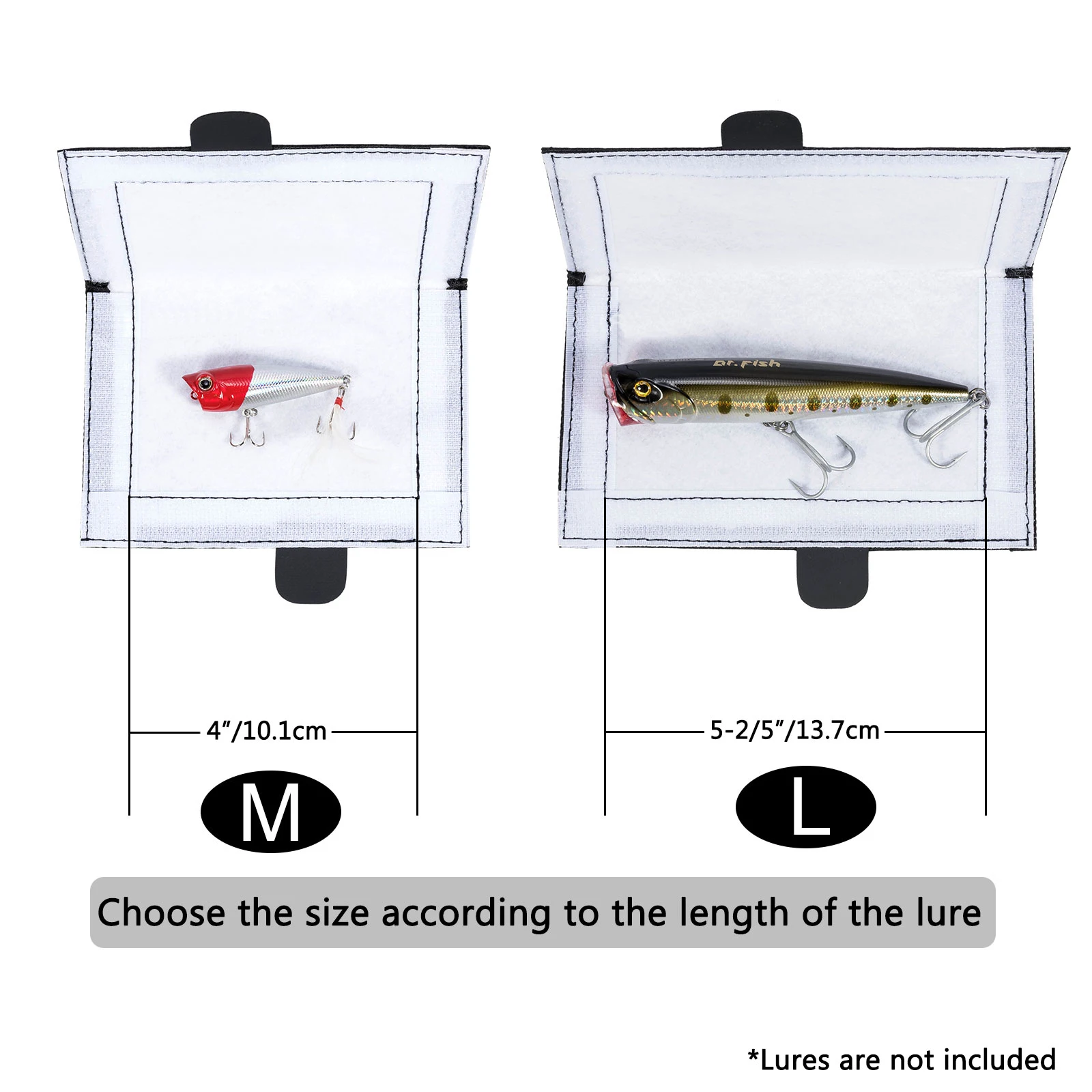 Dr.Fish 3 шт. рыболовная приманка оболочка для хранения защитный чехол приманки