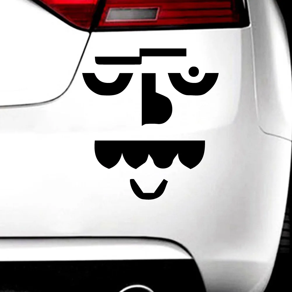 

All Saints' Day pumpkin A face Free shipping Spoof Car Stickers And Decals Motorcycle Car Styling Accessories