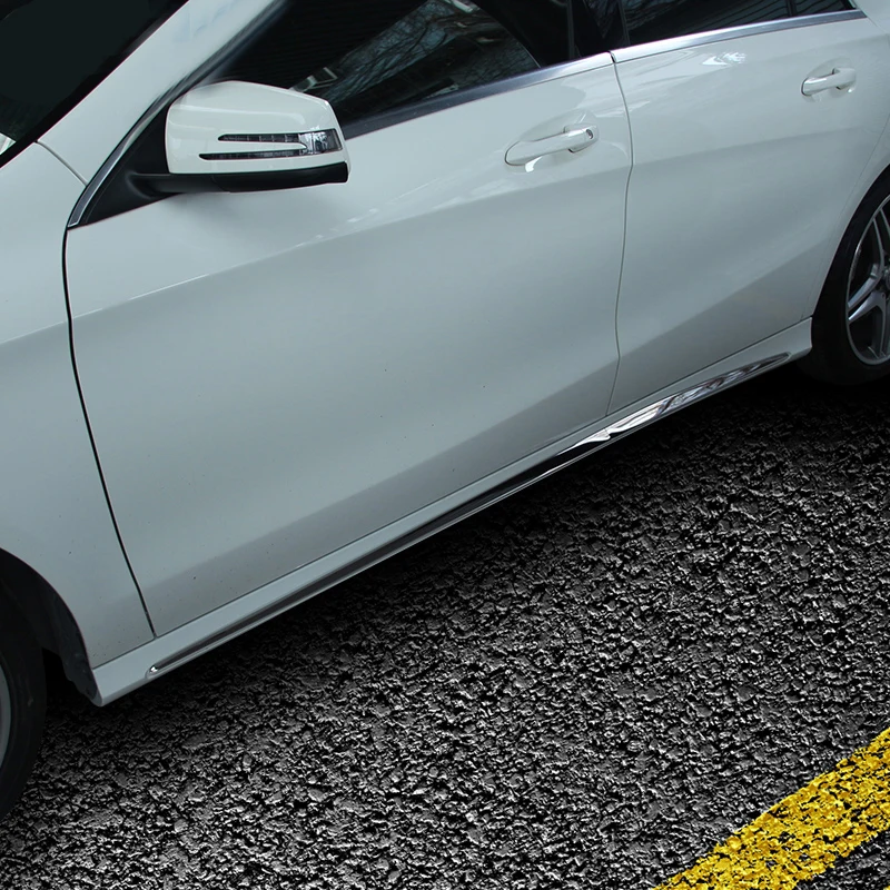 Car stainless steel for Mercedes C200 C300 C250 C180 C240 modified car sticker accessories C-CLASS W205 C205 coupe S205 | Автомобили и