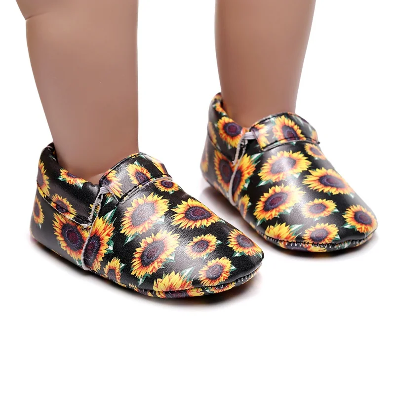 

Cotton Cute Print Flower Baby Shoes Soft Soled Non-slip Toddler Shoes For Girls Spring Summer Baby Girl Shoes
