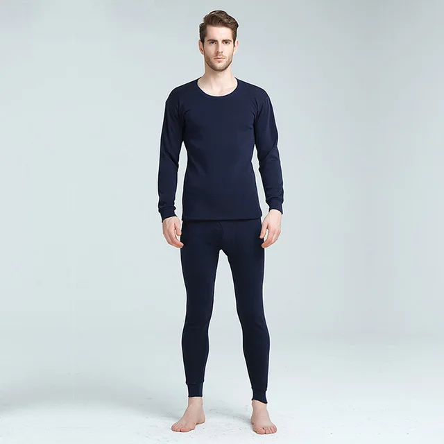 az-DM1488 dark blue Aismz новые комплекты термобелья мужские зимние термобелье кальсоны зимняя одежда мужские бархатные толстые термобелье однотонная - Цвет: az-DM1488 dark blue