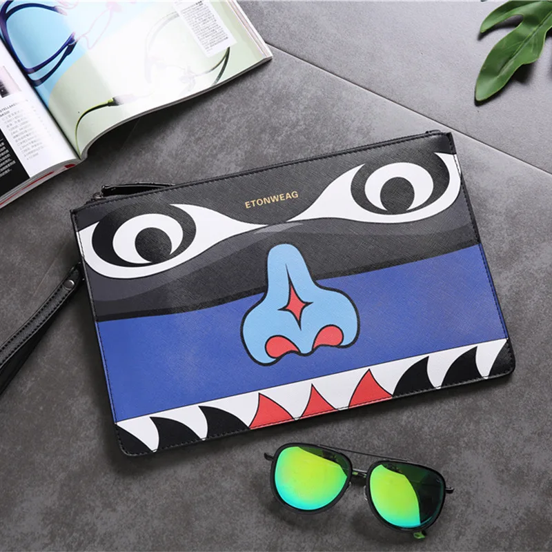 

Fashion Handbags for Men Cluth Purse Crossbody Bags Men's Shoulder Sling Envelope Bag Designer Ipad Hand Bag Man Sac A Main
