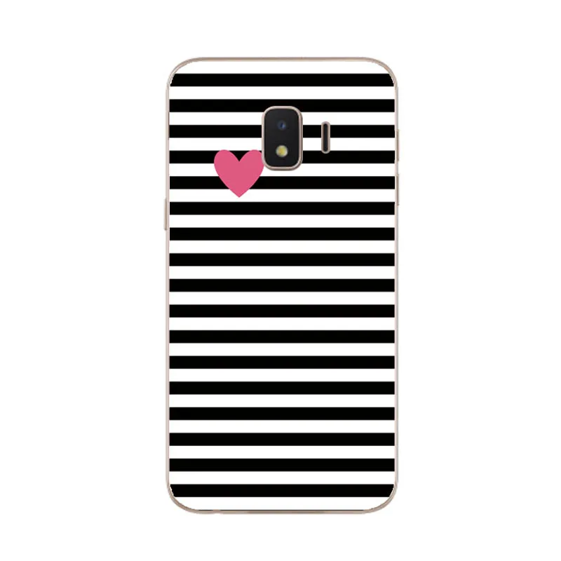 Soft Case For Samsung J2 Core Silicone Back Cover Phone Galaxy 2018 J 2 SM-J260F J260F J260 flower | Мобильные телефоны и