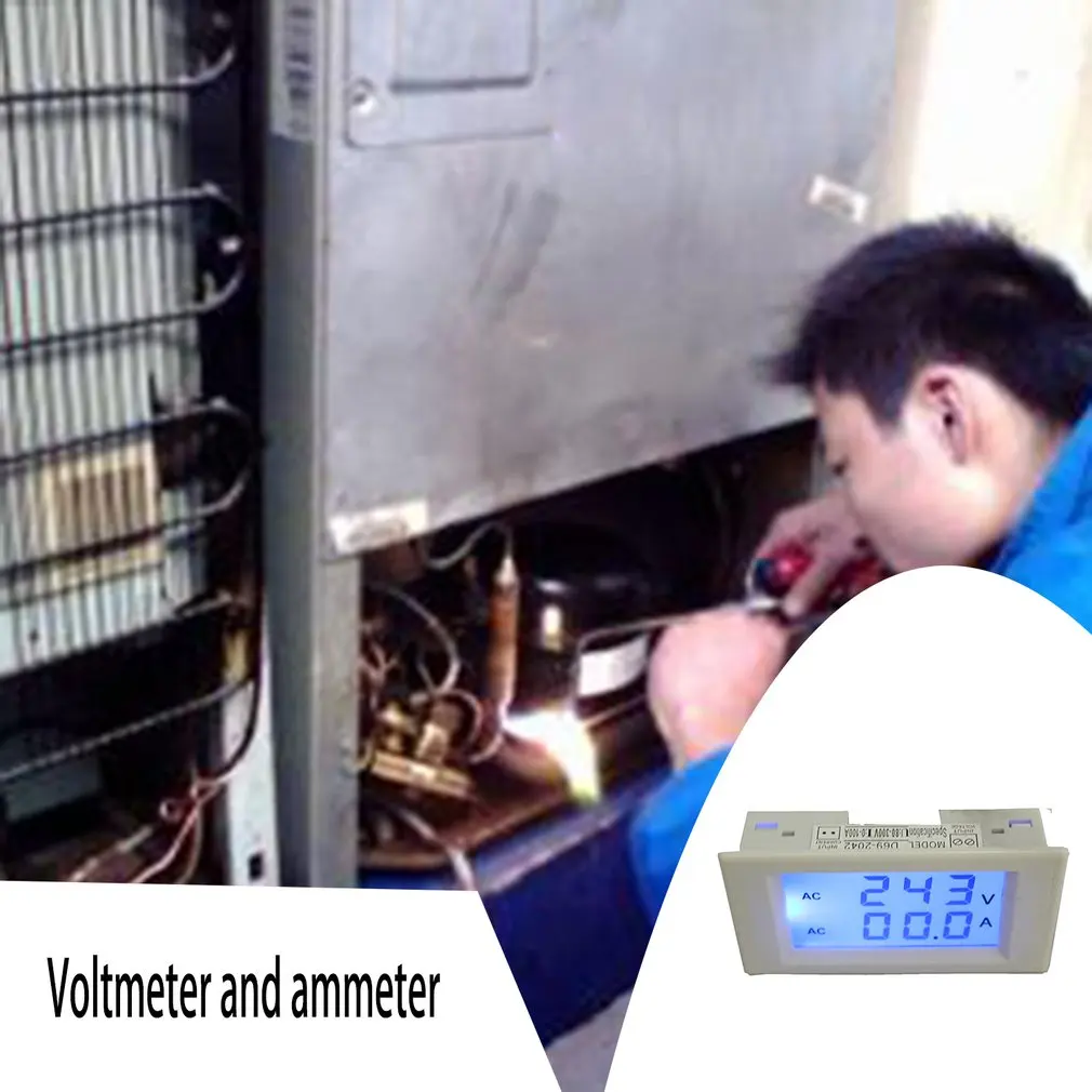 

Good Quality Dual Display D69-2042 Voltmeter Ammeter Digital Display High Precision Stable And Durable Digital Voltmeter