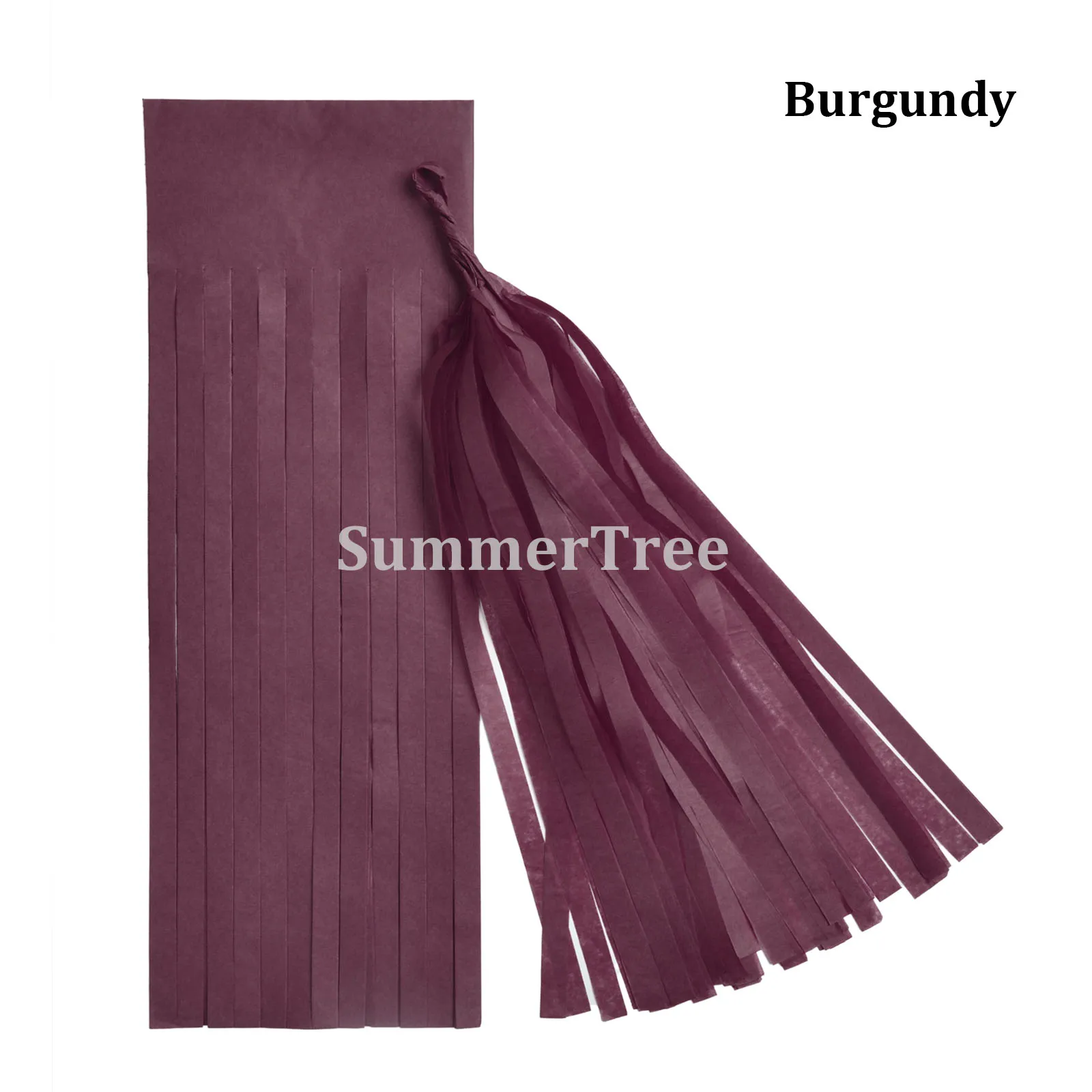 

Бумажная гирлянда с кисточками 5 шт.