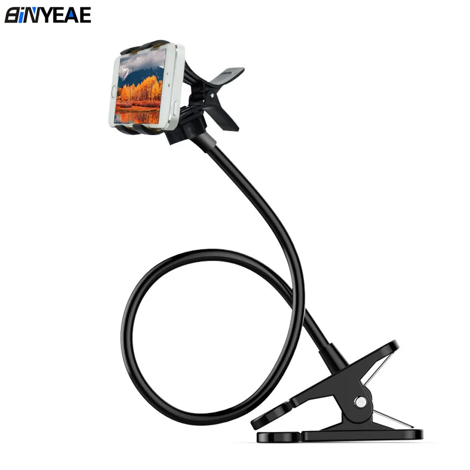 Гибкий держатель для телефона BINYEAE настольный универсальный 4 цвета | Мобильные