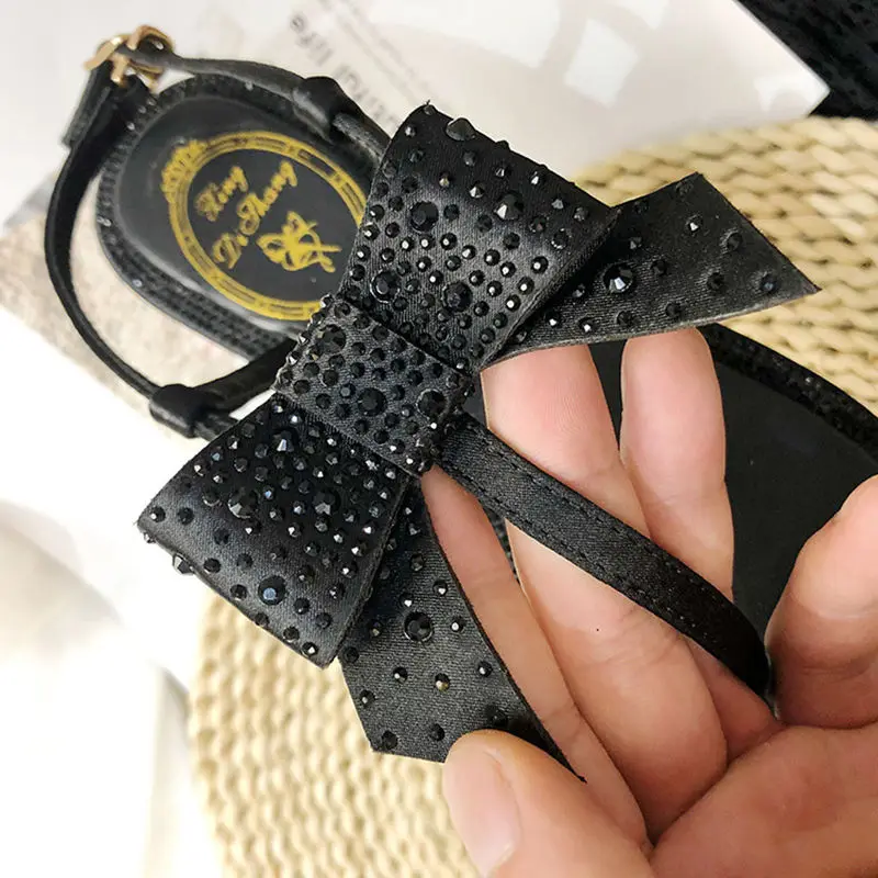 Женские летние дышащие босоножки с бантом удобные повседневные для покупок 2020 |