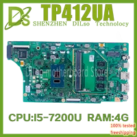 tp412ua original motherboard is for asus vivobook flip14 tp412u tp412ua laptop motherboard with i5 7200u 4g 100 high quality