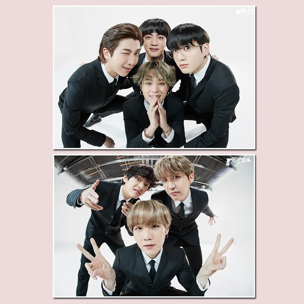 2 шт./лот поп звезда 2020 7-я годовщина фестиваль плакат JUNGKOOK V SUGA JIN JIMIN JHOPE наклейка