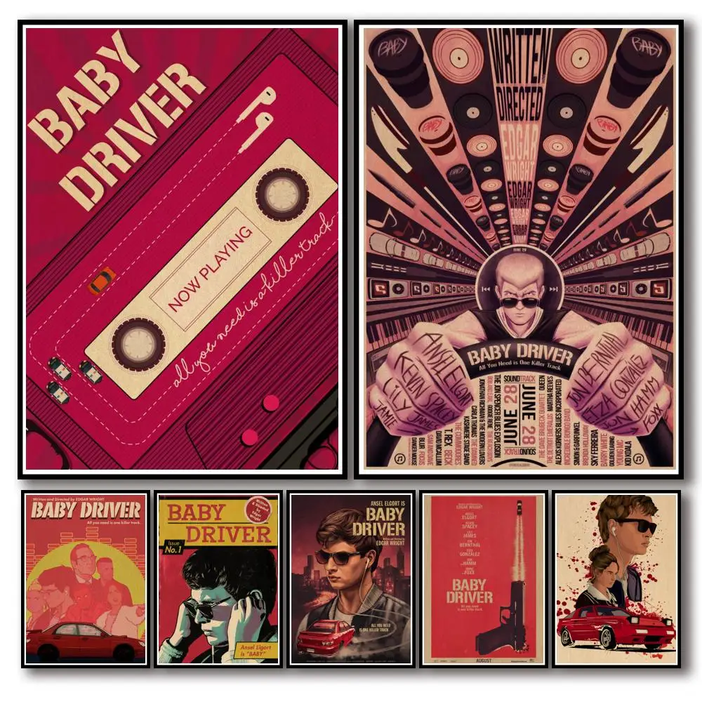 41 дизайн детский водитель искусство необычная Наклейка на стену для кофейни бара