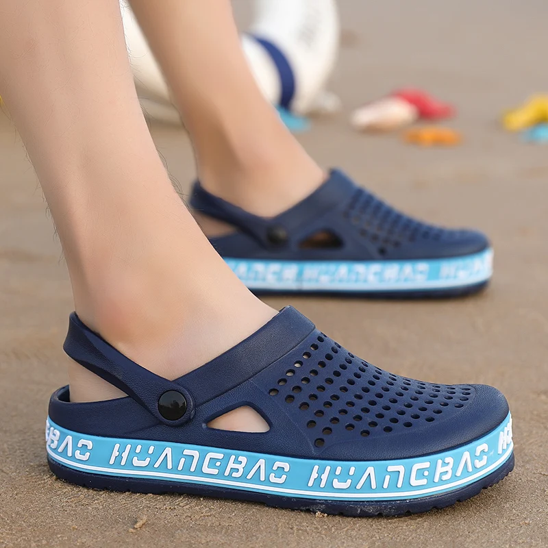 Новинка 2020 года Мужские туфли с перфорацией сандалии Sandalias Женская летняя обувь