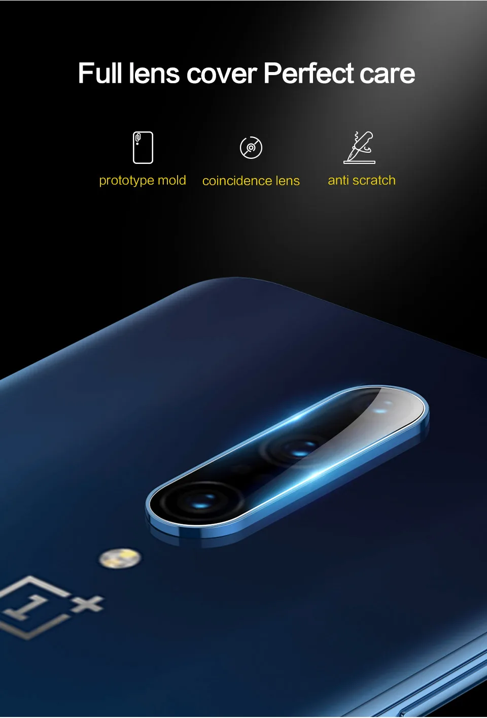 SmartDevil Защитная пленка для объектива из закаленного стекла для oneplus 7 камеры стеклянная пленка для oneplus 7 pro HD объектив Защитная стеклянная пленка