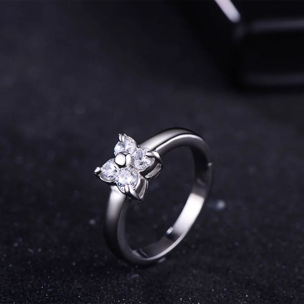 Женское Обручальное Кольцо высшего качества элегантное серебряное обручальное