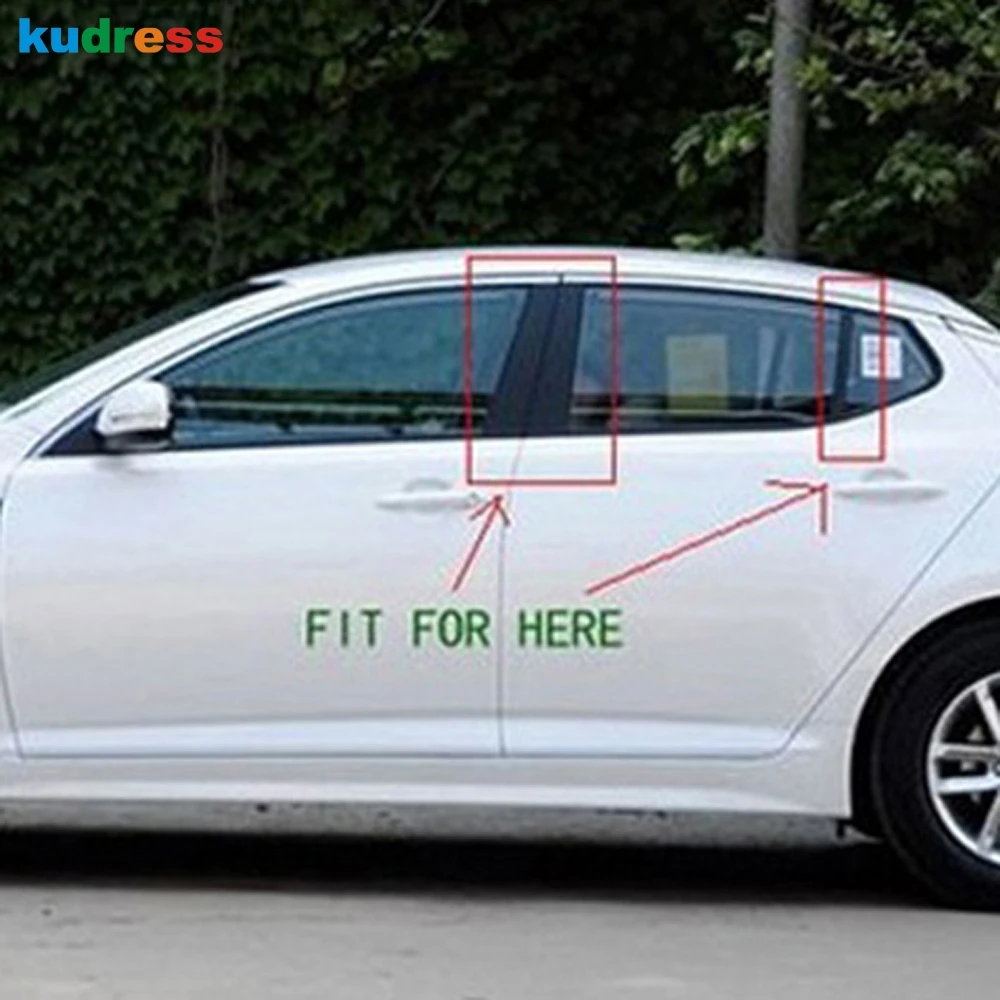 Крышка окон из нержавеющей стали для KIA K5 Optima 2011 2012 2013 2014 2015 отделочная наклейка