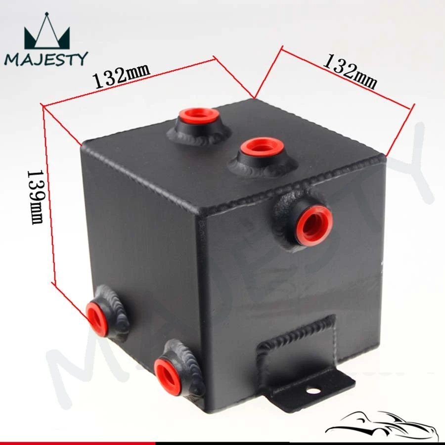 2 литра топливного взрыва шлифовальный сетевой бак 2л Универсальный алюминиевый