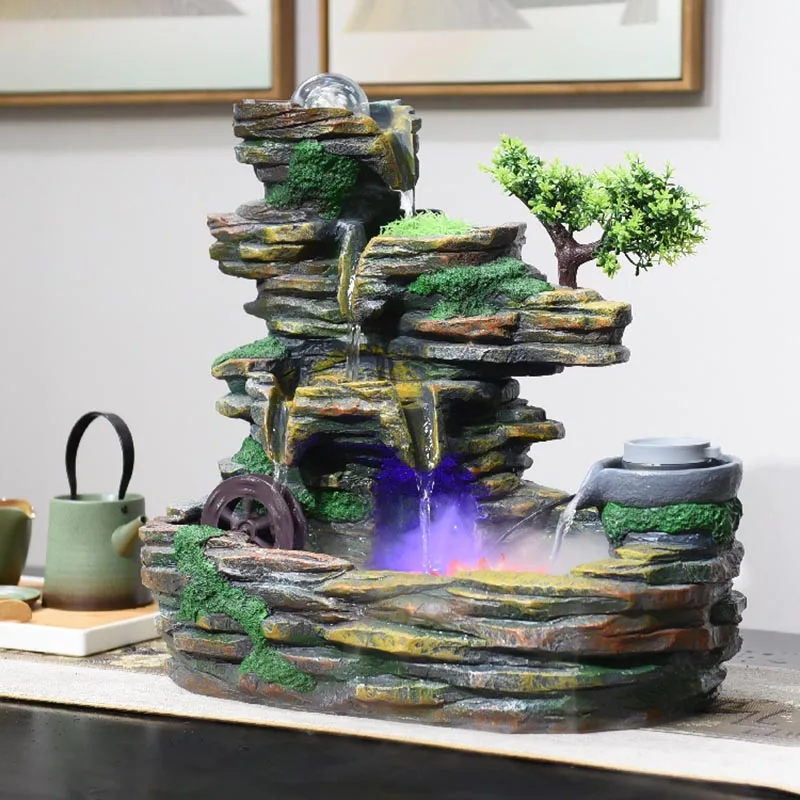 110В/220В креативный рокерский фонтан для воды домашний увлажнитель воздуха дома