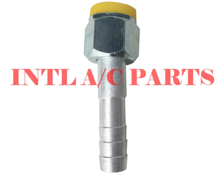 #10 прямой Алюминиевый штуцер женское уплотнительное кольцо R12 штуцер|r12|fittingfitting